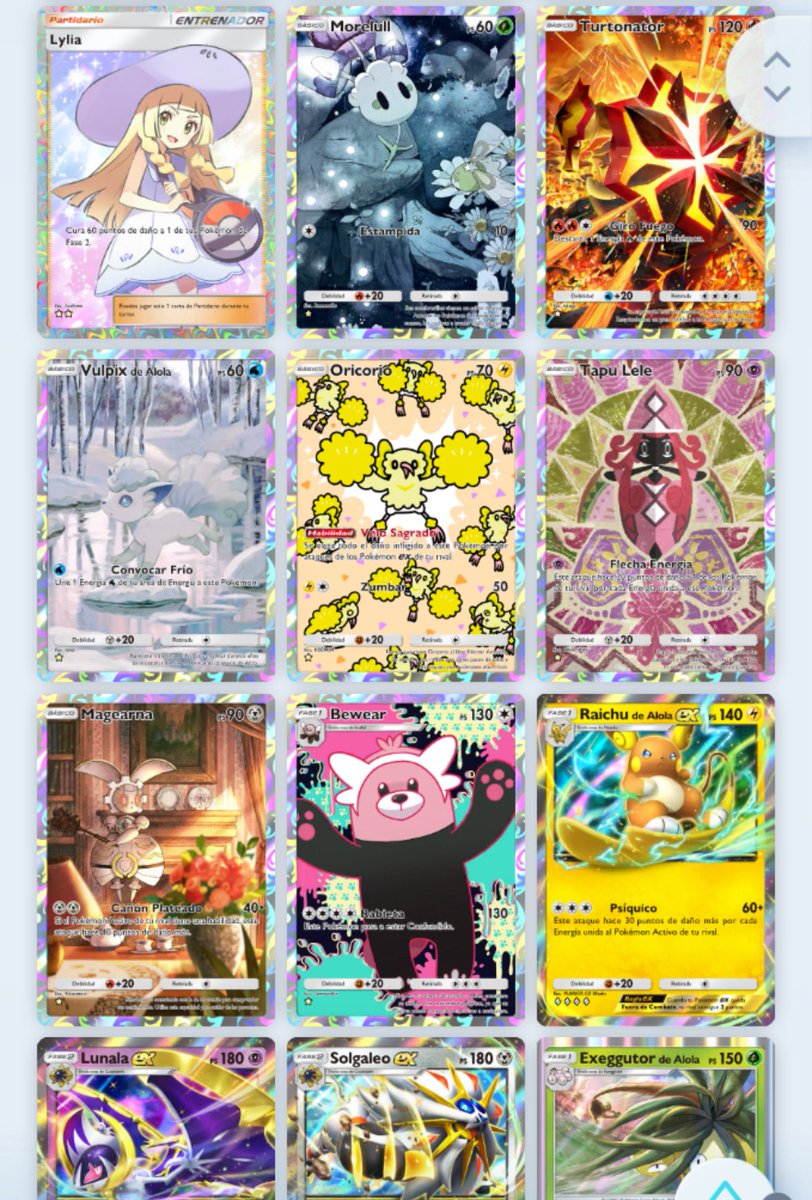 miren me salió una racha increíble en el pokemon tcg ((me da muchisimo fomo que todas se hayan ido a río a ver a lady gaga))