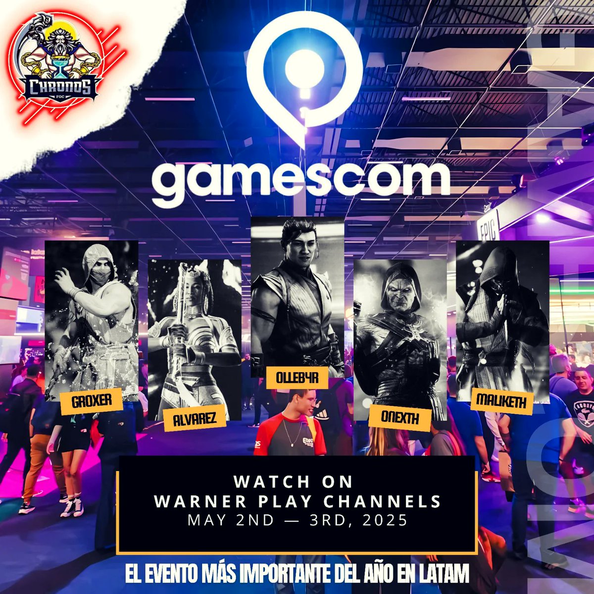 ChronosFGC's tweet image. Estaremos lá.
@Groxer227972
@AlvarezJrFGC
OLLEBAR
@NicolasTHaertel
@Phganso_1704