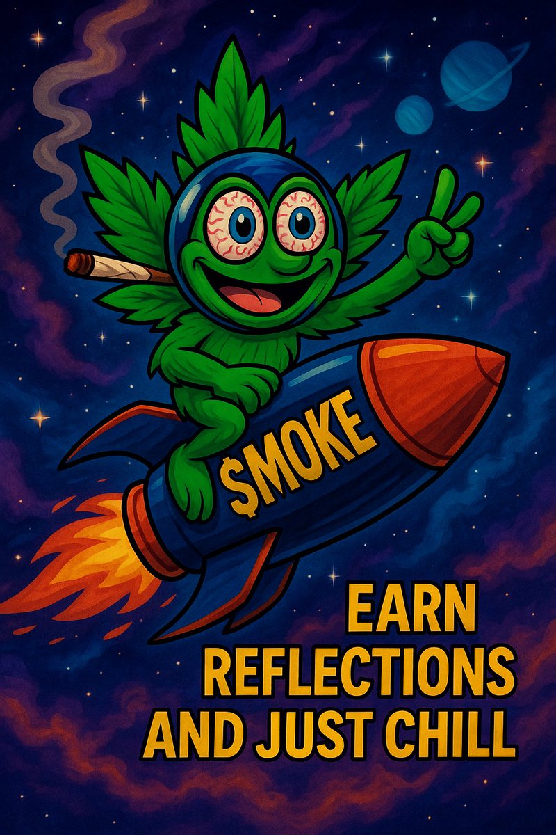 Stack $SMOKE, earn while you vibe — chill so hard, even your wallet gets high #Cryptoprojects on <a href="/base/">Base</a> #CryptoMeme #CryptoPump 👀