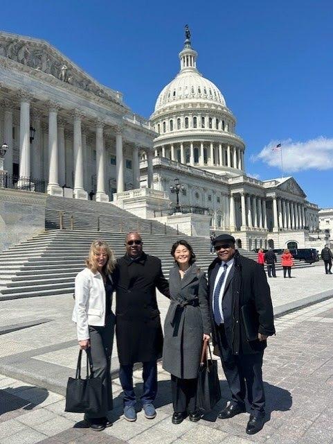#FirstIndependence was excited to join the @NatBankers on Capitol Hill to advocate for MDIs &amp; #communitybanks!

Our Pres. Dimitrius Hutcherson joined leaders to push for key 2025 priorities:
🔹 Access to capital
🔹 FDIC reform
🔹 Smarter regs
🔹 Stronger ECIP, CRA &amp; OZs

#banking