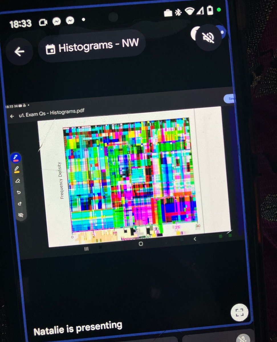 I was doing an online session tonight, it was going really well and then this happened!! (I had two devices running so could see)
Anyone any ideas what happened?? 😭
It wouldn't rectify 😭😭