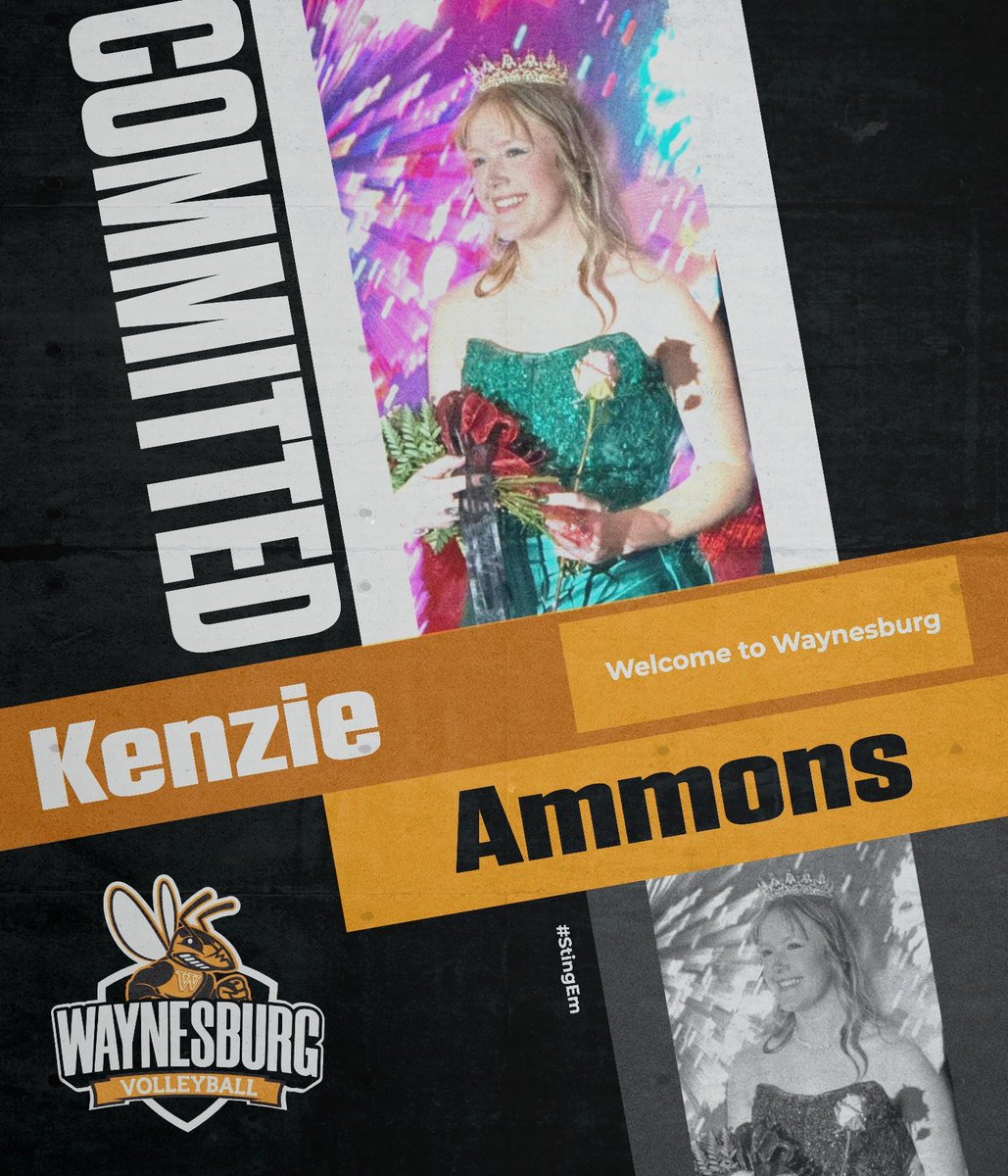 Waynesburg Volleyball (@wuvolleyball) on Twitter photo Congratulations Kenzie Ammons on your commitment to Waynesburg University. Kenzie is a middle hitter from Fairview, West Virginia. We’re thrilled to welcome Kenzie — a driven athlete who brings heart to the court. Welcome to Waynesburg! <a href="/kenziexsophia/">Kenzie Ammons</a> Congratulations Kenzie Ammons on your commitment to Waynesburg University. Kenzie is a middle hitter from Fairview, West Virginia. We’re thrilled to welcome Kenzie — a driven athlete who brings heart to the court. Welcome to Waynesburg! <a href="/kenziexsophia/">Kenzie Ammons</a>