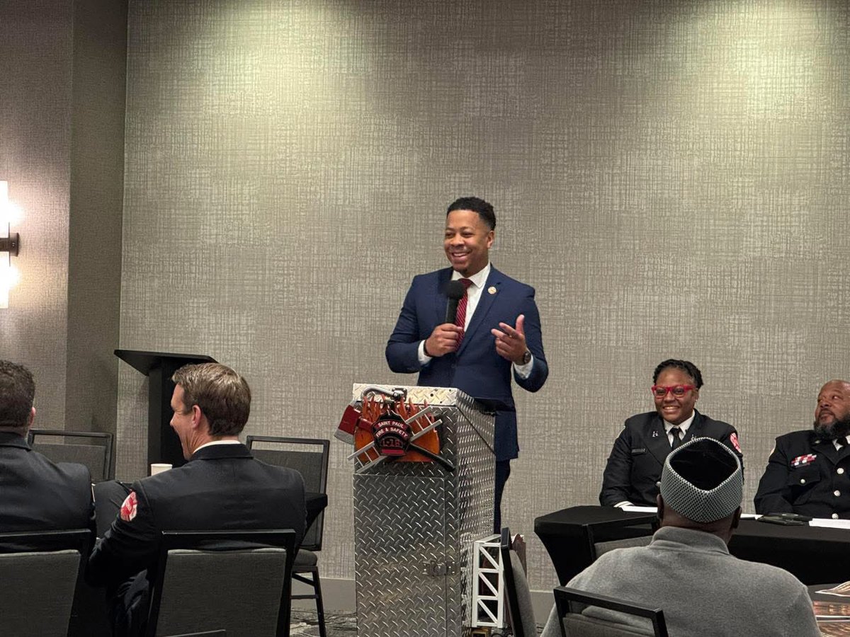 Enjoyed speaking at the North Central Region of the International Association of Black Professional Fire Fighters Conference today in Minnesota!