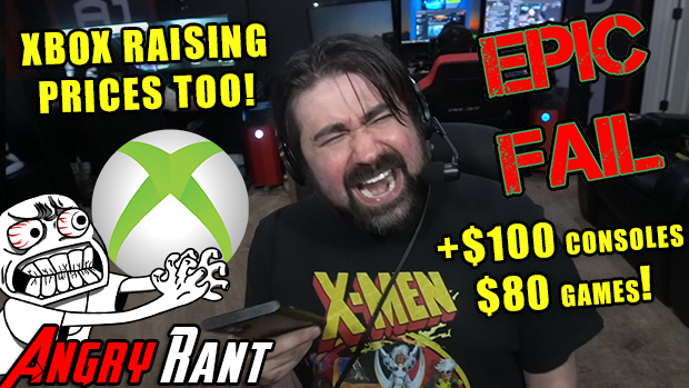 AngryJoeShow's tweet image. ANGRY RANT! I TOLD YOU THIS WOULD HAPPEN! Nintendo Raises their Prices to $80 Games and now Xbox is announcing their own PRICE INCREASES! WHO IS NEXT? All while they make RECORD PROFITS and LAYOFF Developers! youtu.be/2Niqg9iScsc RT &amp;amp; Share Plz