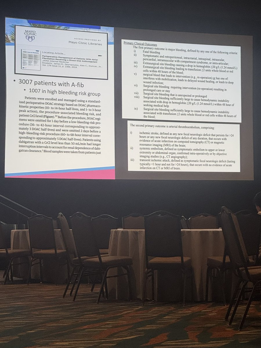 Jennifer Noerenberg (@drjenimd) on Twitter photo <a href="/SLKoppMD/">Sandy Kopp</a> demystifies why there’s a difference in anti-coag guidelines between specialties- one is to prevent thrombus and one is to prevent major bleeding. It’s not that cards is more liberal, the goals are different. #asraspring25 #asra50 <a href="/SLKoppMD/">Sandy Kopp</a> demystifies why there’s a difference in anti-coag guidelines between specialties- one is to prevent thrombus and one is to prevent major bleeding. It’s not that cards is more liberal, the goals are different. #asraspring25 #asra50