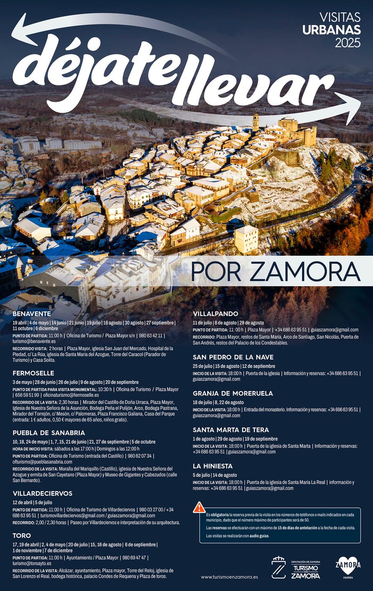 desbenavente's tweet photo. Descubre Benavente en una nueva visita guiada gratuita «Déjate Llevar» el sábado 14 de mayo.
https://t.co/CzIL8cZKKK https://t.co/dFQpEO1Twv