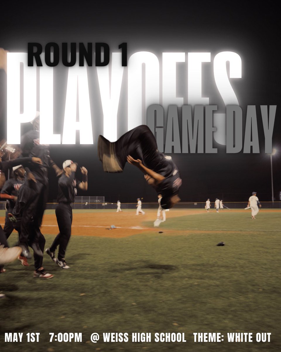 Here we go‼️ Round 1 🐺

📍Weiss High School  7pm  

#1Pack1Goal
