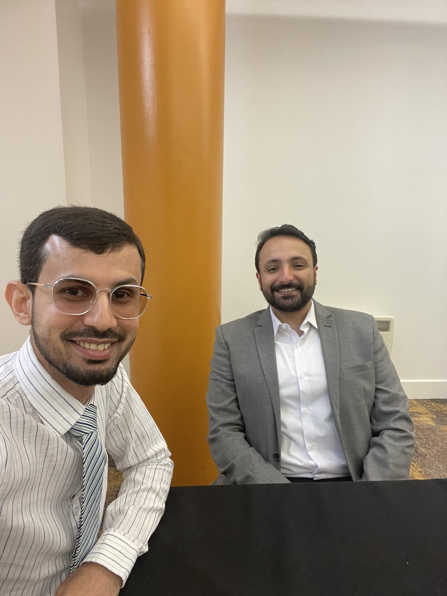 AAlmalki1414's tweet image. Trying to overcome the aftermath of 4 days of pure squeeze and smash in Edinburgh.
Glad to meet my senior colleague though! Thanks for the support 😇 @Talal_AIghamdi
Let the dust settle now!
يارب تمم على خير للجميع