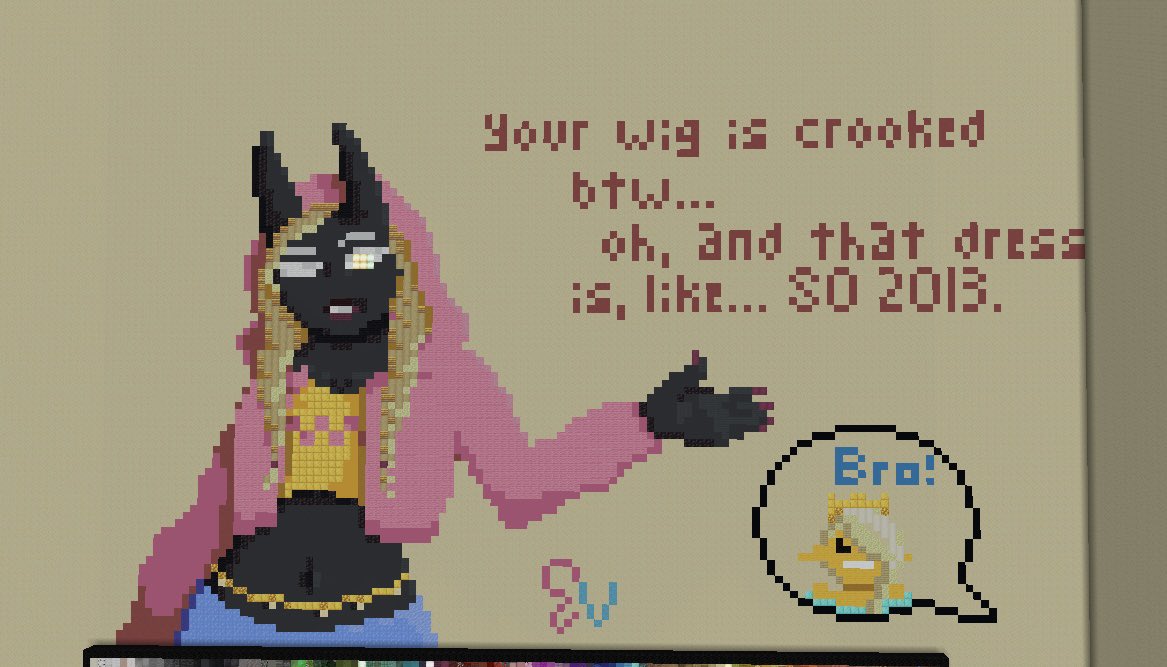 VellicorePlays's tweet image. Fanarts I painted on MunchyMC gamemaker in the month of April
#watermunchfanart #munchymc
#badboyhalofanart