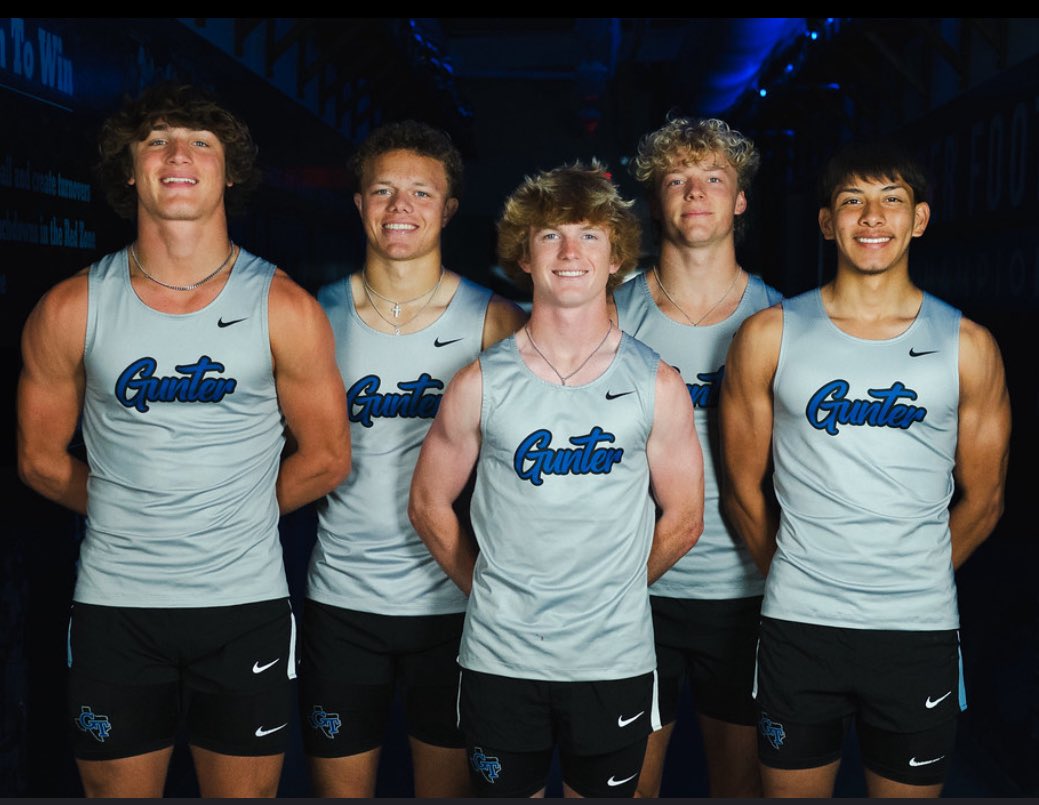GunterTrack's tweet image. Wishing our kids the best of luck today! 
Boys 4x1, Mitch 400, Jay 200, both Mile Relays: you all have put in the work, can’t wait to see y’all cash it in tonight! 

It takes what it takes! 

#TPW
#243