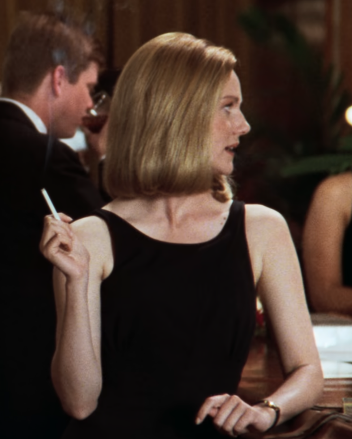 does laura linney smoke cigarettes smoking 3 Laura Linney and Stephen Mangan