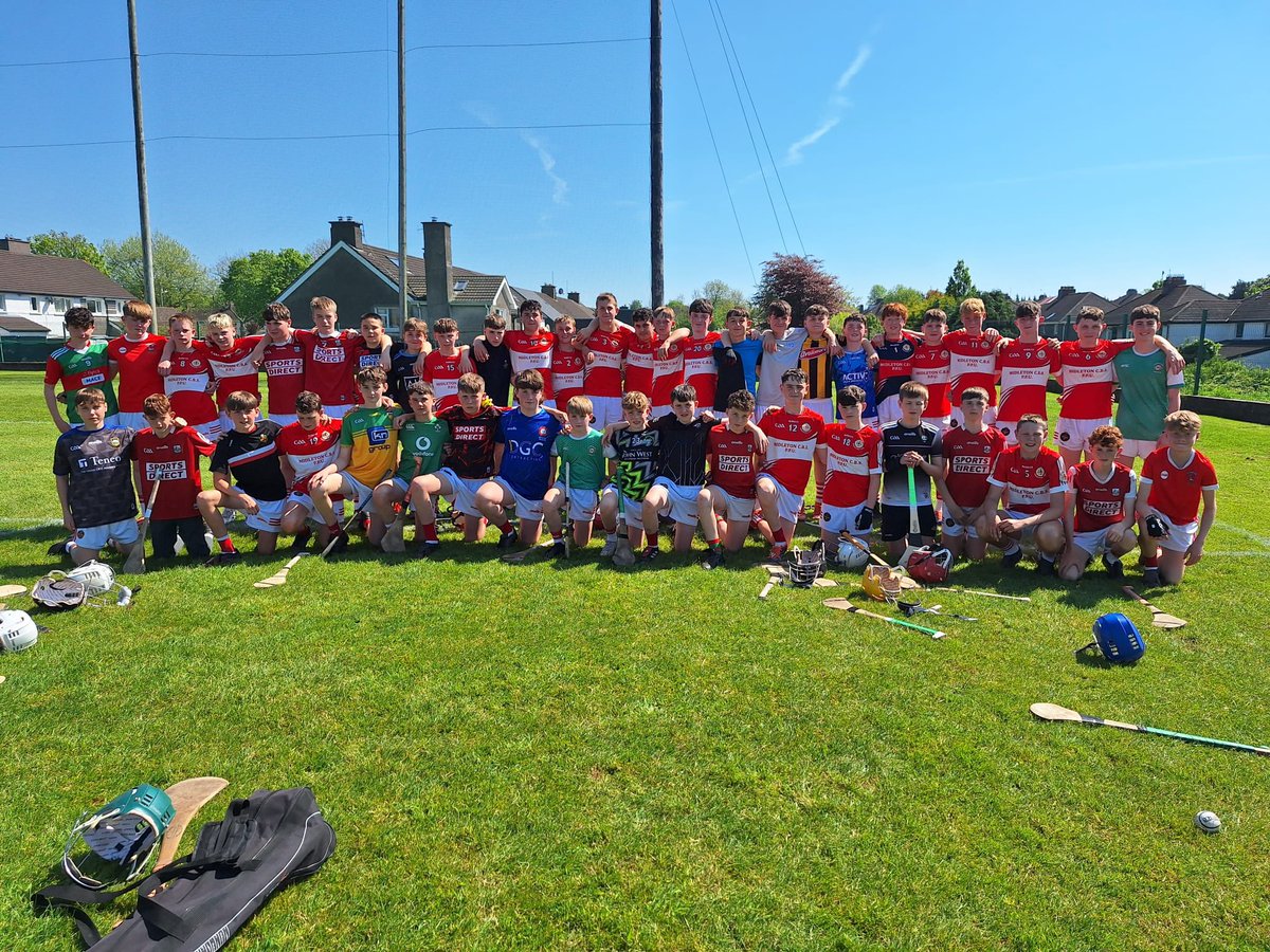 Well done to our U14 hurlers today on a great win in the Rice Cup Semi-Final against CBC in Ballinlough. They now progress to the Final where they'll face Thurles CBS.