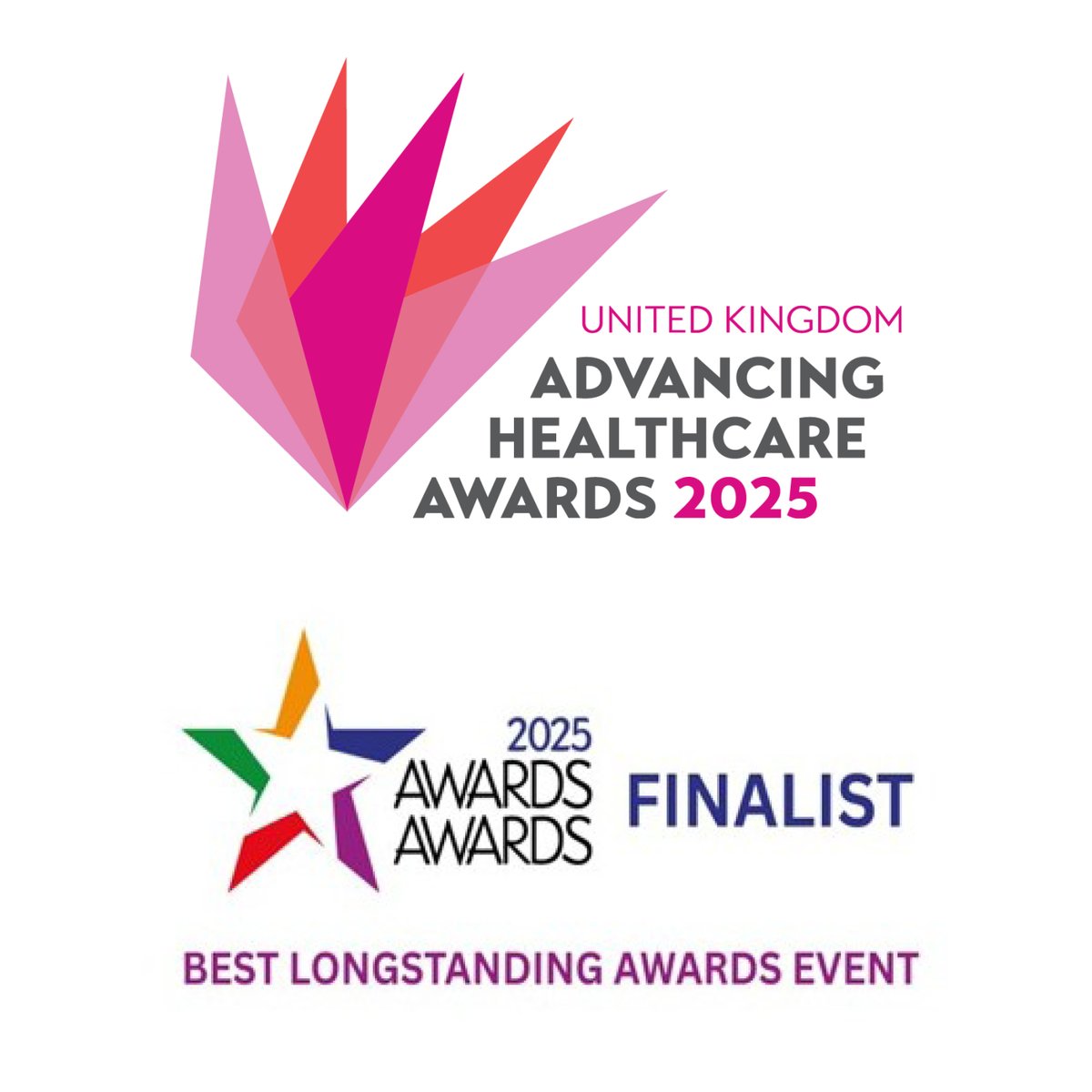 🥳Delighted to be finalists in the #AwardsAwards Best Longstanding Awards category for our Advancing Healthcare Awards, celebrating the amazing work of AHPs &amp; healthcare scientists
#ConfEventAwards #AHAwards
<a href="/thecsp/">Chartered Society of Physiotherapy (CSP)</a> <a href="/WGHealthandCare/">Welsh Government Health and Social Care</a> <a href="/healthdpt/">Department of Health</a> <a href="/BAPO2/">BAPO</a> <a href="/ahcsuk/">Academy for Healthcare Science</a> <a href="/CSOSue/">Professor Dame Sue Hill</a> <a href="/IBMScience/">IBMS #AtTheHeartOfHealthcare</a>