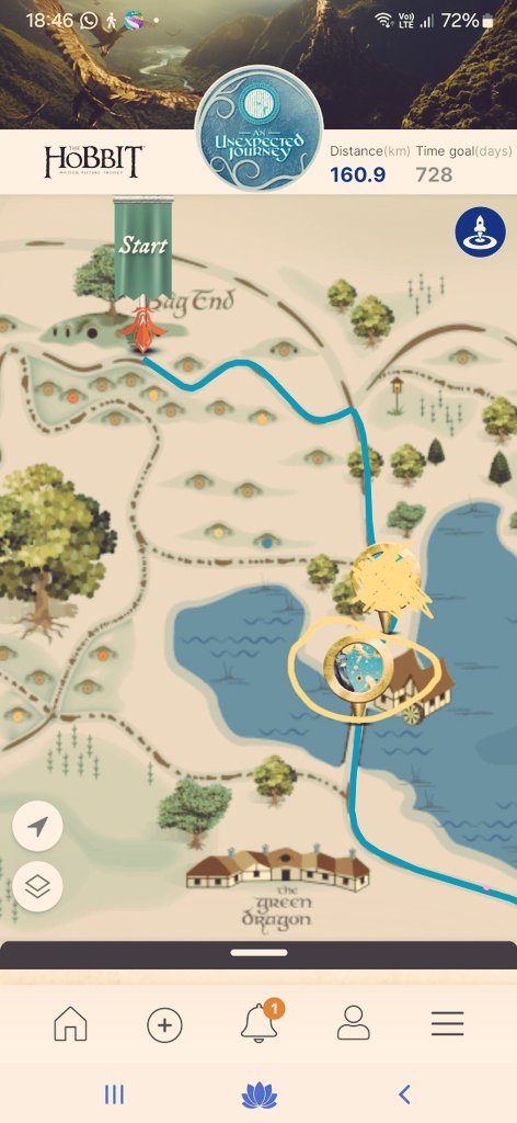 kidamnesiak's tweet image. I started today!
4%! 
Maybe I&apos;ll try the longuest challenge if I finish it too soon.

#TheConquerorChallenge #Tolkien #AnUnexpectedJourney #BilboTheHobbit #FitnessMotivation