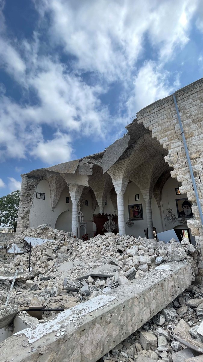 In southern Lebanon, the ALIPH team assessed damages at Chamaa Citadel, and Saint Georges Church in Derghaya to identify potential projects for future ALIPH support.