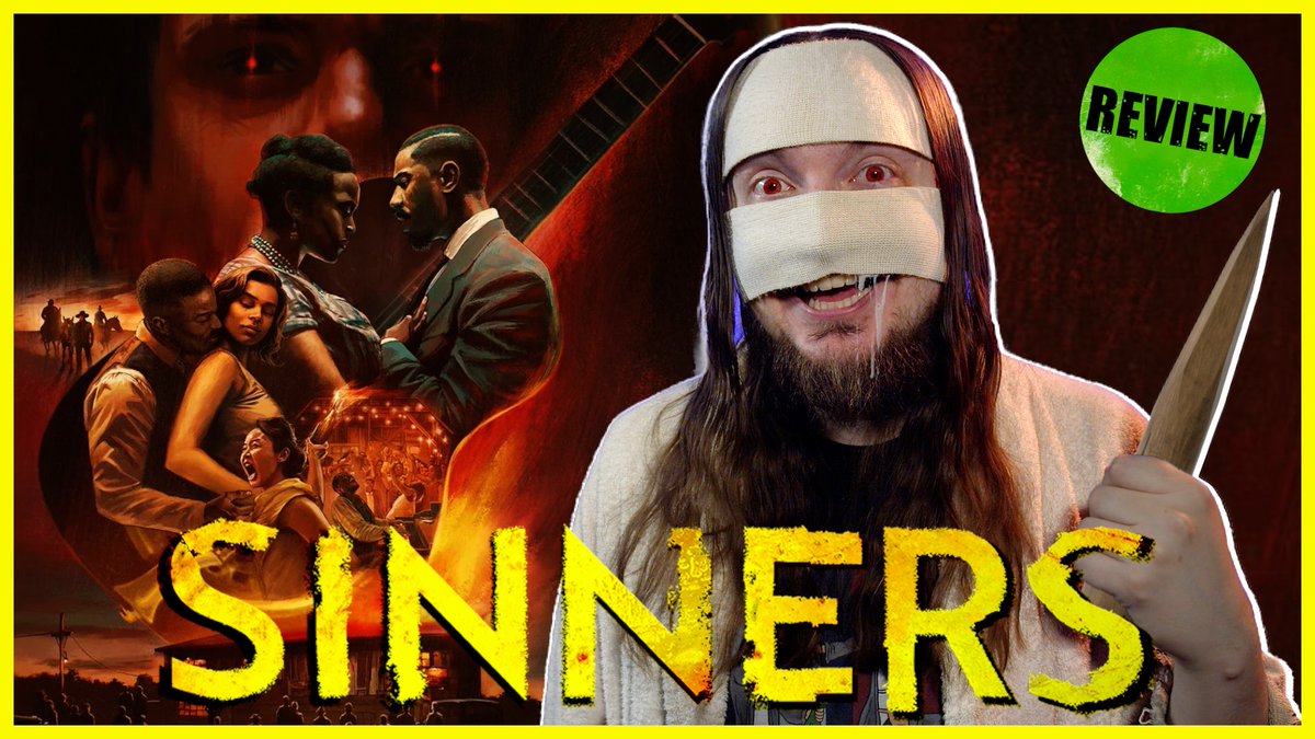 The Maniacal Cinephile sinks his fangs into SINNERS (2025), the new horror film written and directed by Ryan Coogler that’s been making a buzz. shorturl.at/m02K6