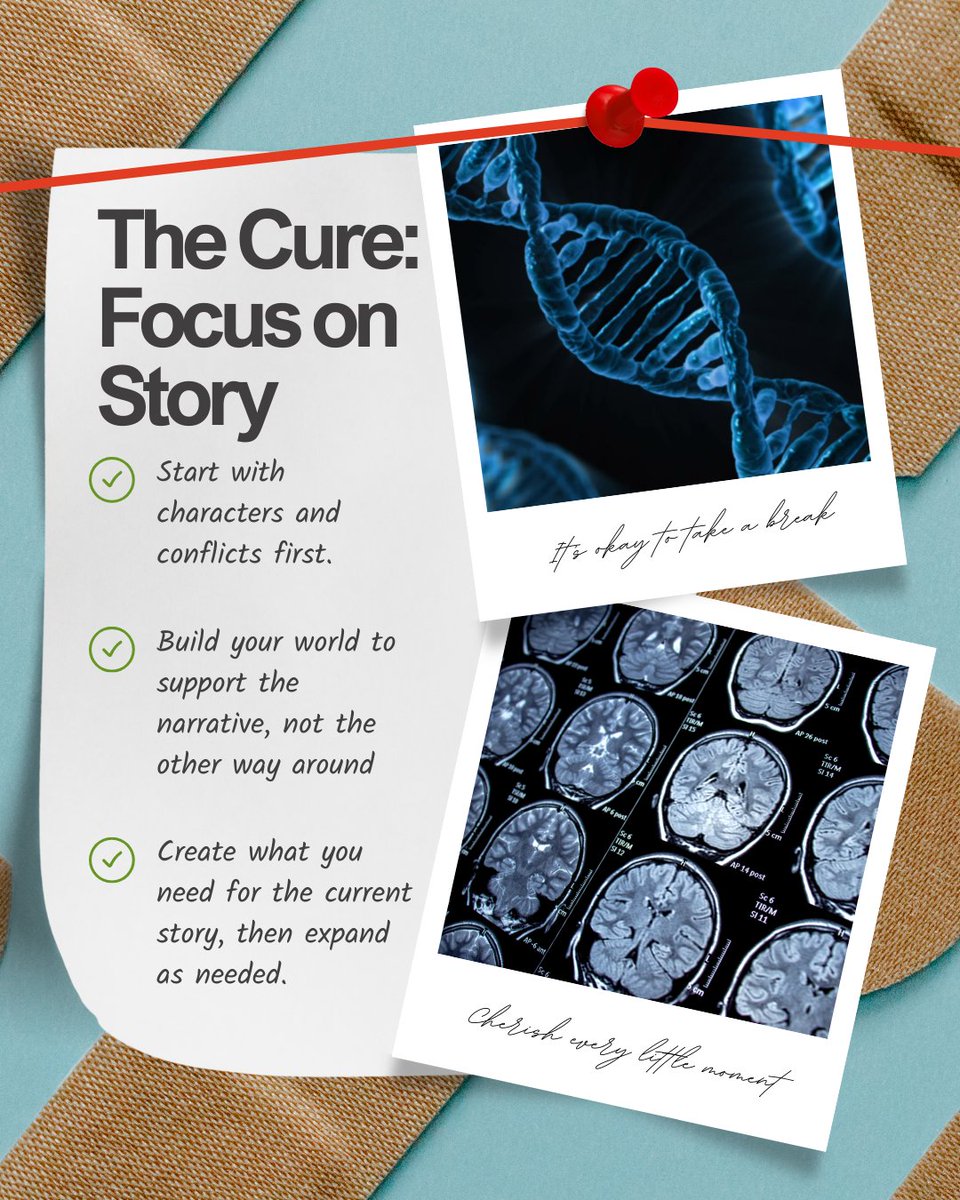 WorldAnvil's tweet image. Fellow worldbuilders, what fictional element have you spent way too much time developing? Share below! 💭And check out the full article on Worldbuilder's Disease: worldanvil.com/learn/worldbui…
#WorldbuildersDisease #WritingCommunity #CreativeStruggle
4/4