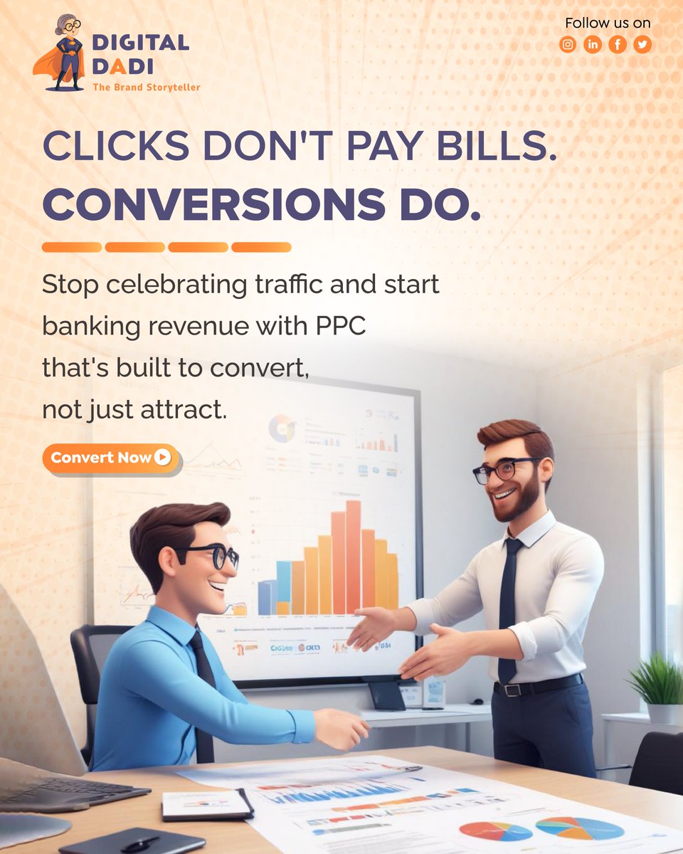 digitaldadi's tweet photo. Traffic means nothing without business results. We optimize the entire conversion pathway—from targeting to creative to landing page.

#PPC #LeadGeneration #B2BMarketing #Brandstoryteller #Digitaldadi https://t.co/So7Bg2Mo7W