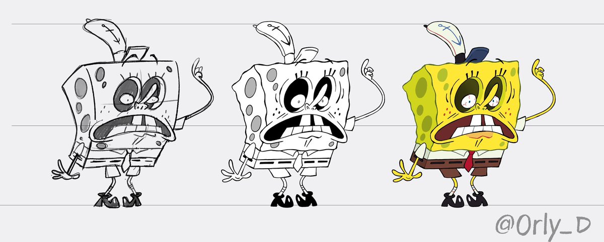 26 years! Big fan of when his eyes to this…
#spongebob26 #spongebob #drawing #art