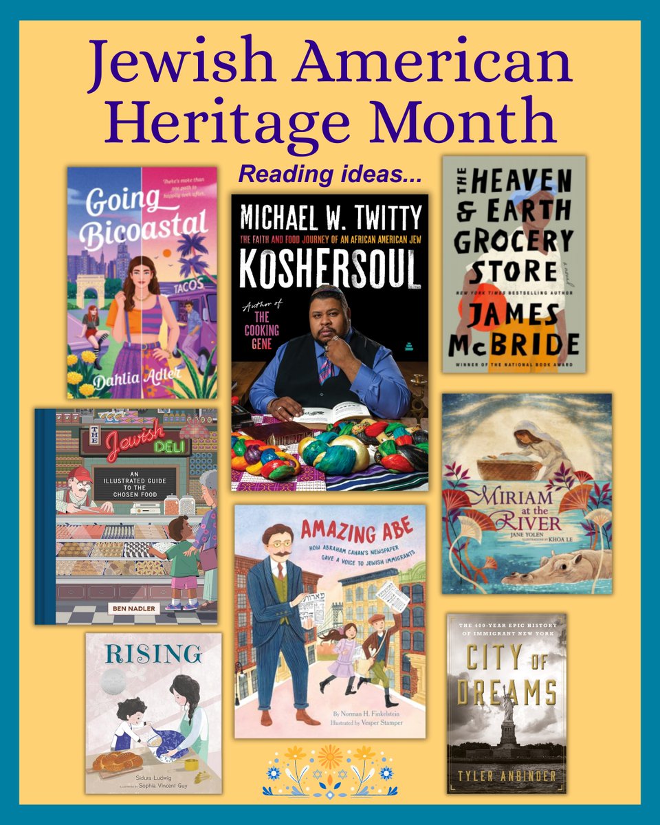 Hopkinton Public Library recognizes May as Jewish American Heritage Month. 
We encourage you to check on materials on display celebrating this identity and looking at resources (like linked below).

JAHM
jewishamericanheritage.org

Jewish Book Council
jewishbookcouncil.org