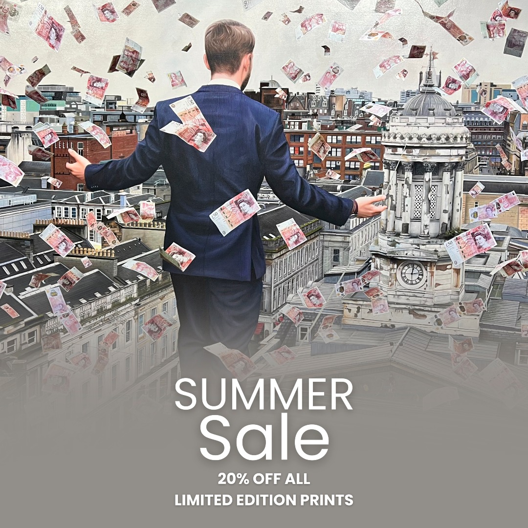 Each print is hand signed &amp; numbered by myself, and comes directly out of my own studio - the only place to buy these high quality reproductions. 

#Art #Prints #Springsale #summersale #limitededition