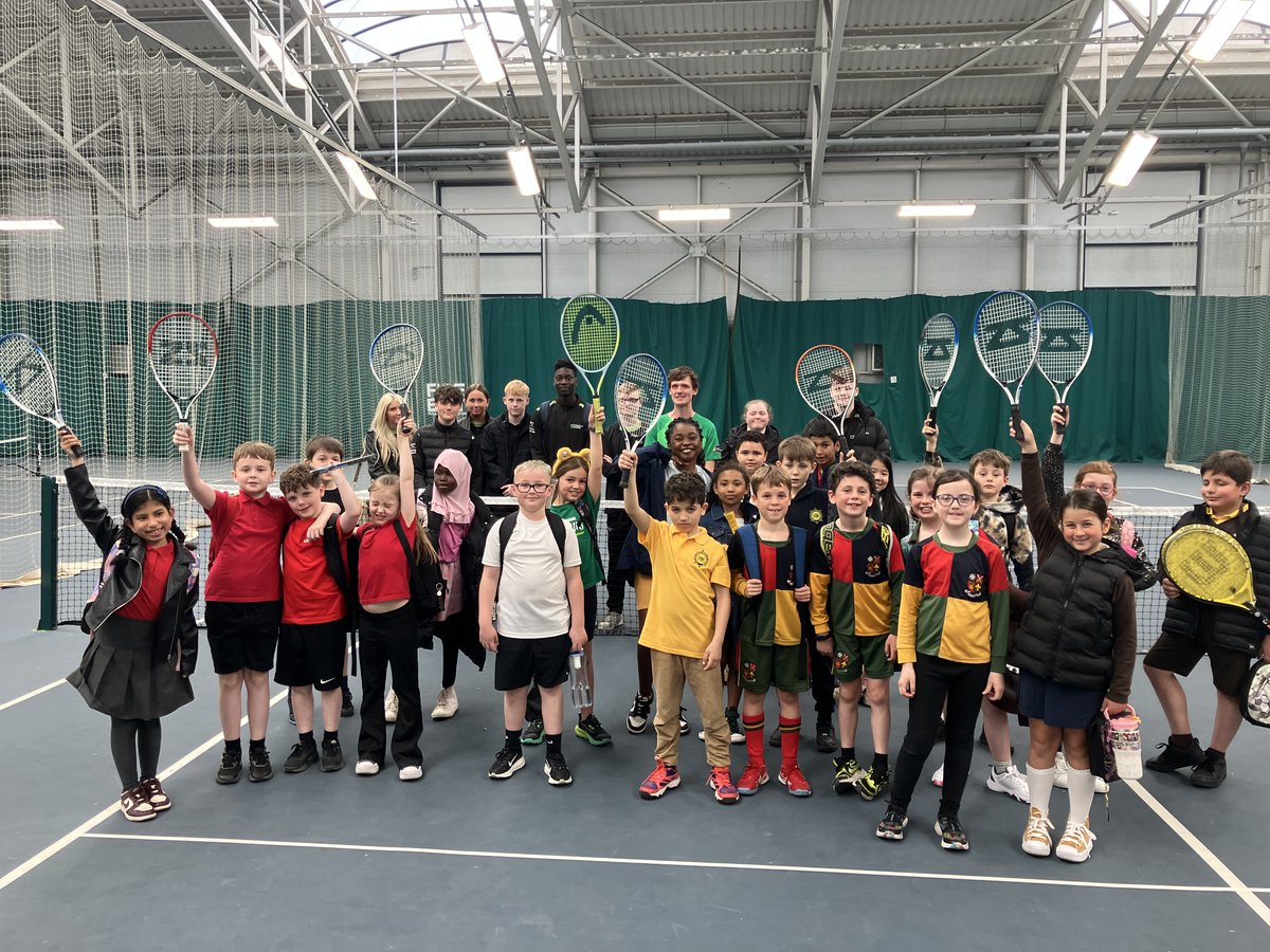 In partnership with Active Schools, Achieve More Scotland, Coach Core and local tennis clubs Glasgow Sport held our annual Primary 4 tennis festival at Gorbals. 

Winners on the day were Broomhill Primary School!

Interested in kids tennis activities? glasgowlife.org.uk/sport/kids-act…
