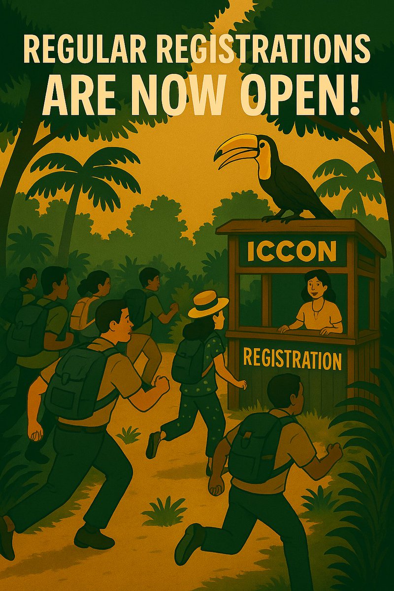 🚨 Regular Registrations Are Now Open! 🐾

🗓️ 25–27 June 2025 | Wildlife Institute of India, Dehradun

🌐 Register now at iccon.co.in
Spots are limited — don’t wait!

<a href="/moefcc/">MoEF&CC</a> <a href="/wii_india/">Wildlife Institute of India</a> <a href="/ntca_india/">National Tiger Conservation Authority</a> <a href="/IBCA_official/">International Big Cat Alliance (IBCA)</a> <a href="/vrtiwari1/">Virendra Tiwari</a> <a href="/SACONCoimbatore/">SACON_Sálim Ali Centre</a> <a href="/rameshpandeyifs/">Ramesh Pandey</a>