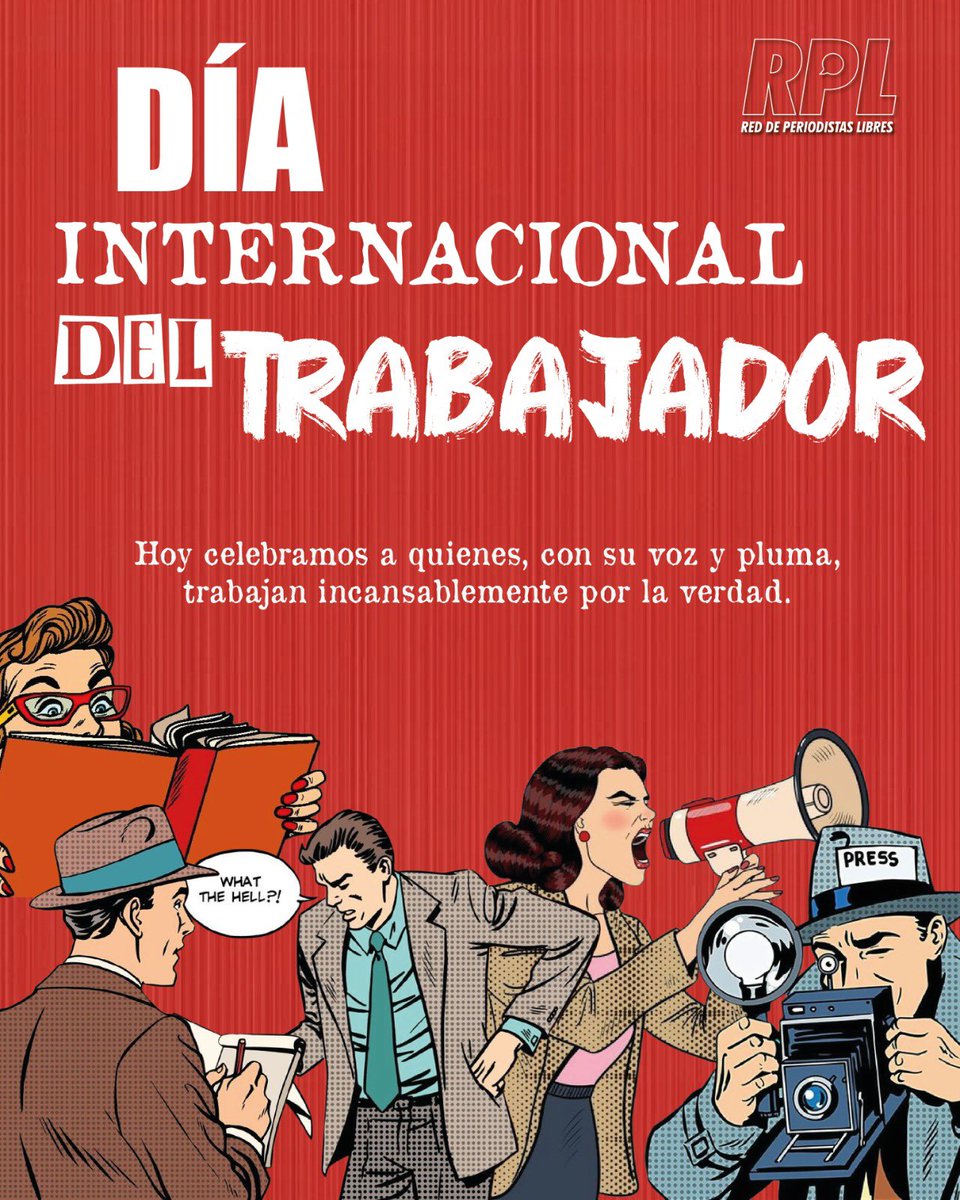 ¡Feliz Día del Trabajador a todos los que hacen del periodismo su compromiso diario! 🎥📷📰✍🏻️👨🏻‍💻

#Periodismo 
#Ecuador #1DeMayo #DíaDelTrabajo