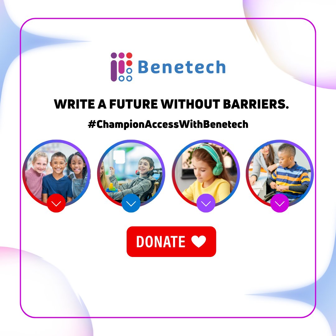 Nearly 2M students lack the accessible materials they need to learn. Your monthly gift can change that. Be the champion a student needs. 💙
👉 giving.benetech.org/campaign/67973…

#AccessibilityMatters #AllinForEveryLearner #Benetech
