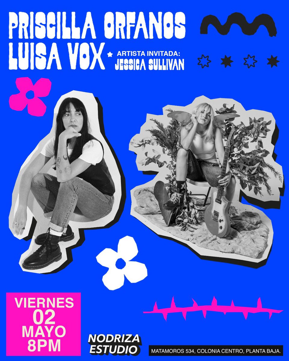 PrixO's tweet image. Los invito a todos este viernes a nuestro show en el @NodrizaEstudio  aquí les dejo el link 
Preventa: 150$
Venta en 🚪: 200$ 

…os-y-luisa-vox-en-nodriza.boletia.com