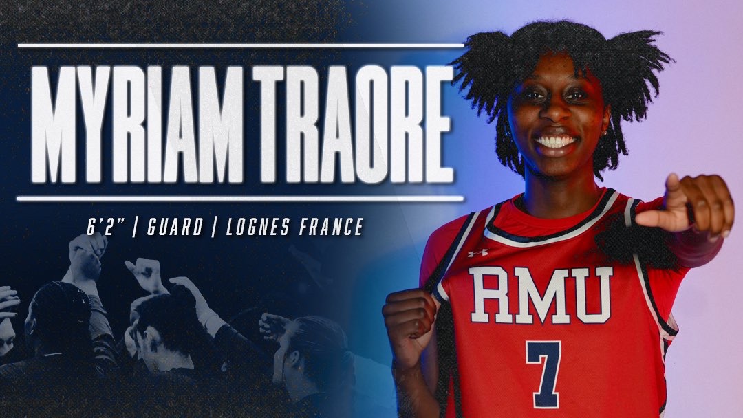 Adam Borst (@adamborstpgh) on Twitter photo Robert Morris HC Chandler McCabe continues to reload her roster as Siena transfer guard Myriam Traore signed with RMU today.
Traore earned MAAC All-Rookie Team honors this past season as she averaged 7.3 points and 4.2 rebounds per game.
<a href="/CoachMcCabe03/">Chandler McCabe</a>
robertmorrissportsnow.com/robert-morris-β¦ Robert Morris HC Chandler McCabe continues to reload her roster as Siena transfer guard Myriam Traore signed with RMU today.
Traore earned MAAC All-Rookie Team honors this past season as she averaged 7.3 points and 4.2 rebounds per game.
<a href="/CoachMcCabe03/">Chandler McCabe</a>
robertmorrissportsnow.com/robert-morris-β¦
