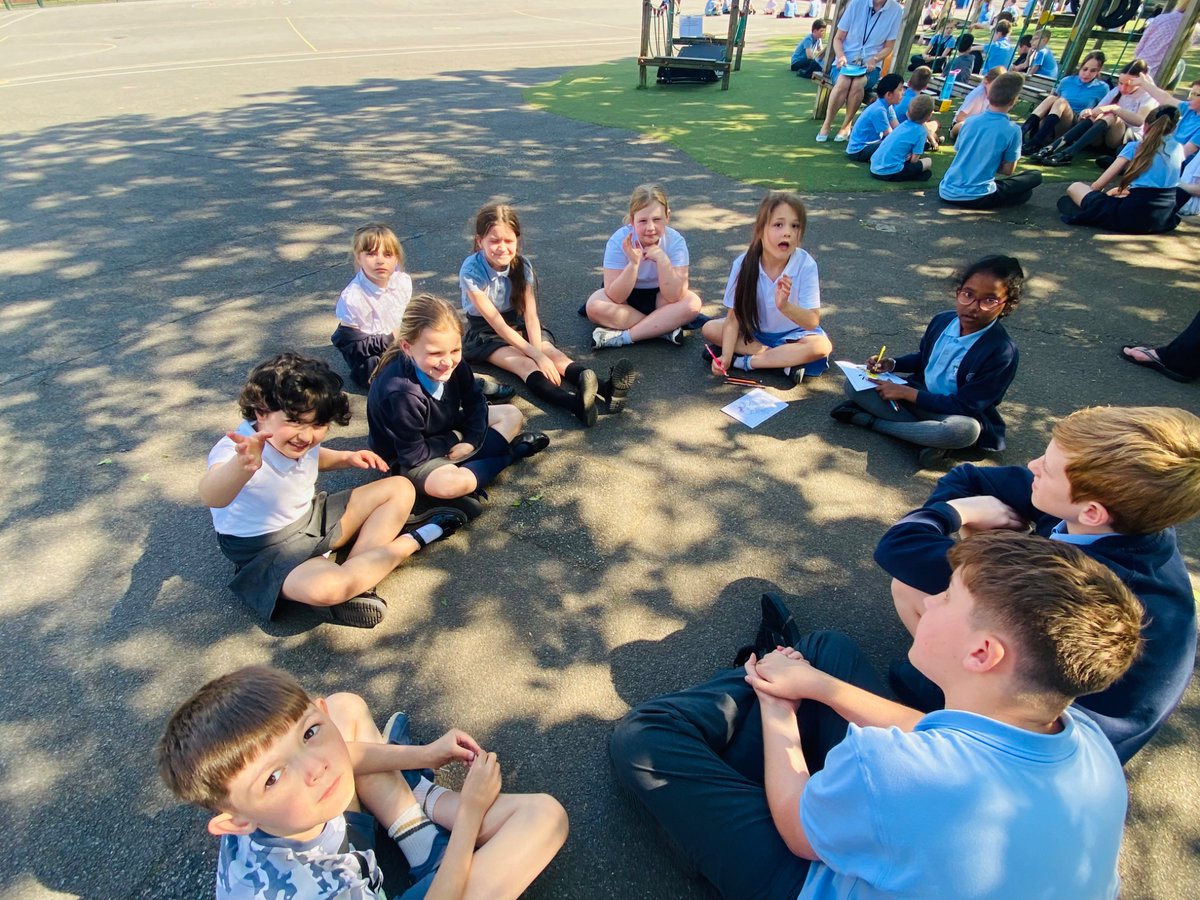 WoodchurchRoad's tweet photo. Took our Council Crew outside today and felt the buzz as all the meetings came to life together—ideas flying, voices heard, and real leadership in action. Discussion? #BetterWorldWeek🌿🗣️💡 #PupilVoice #LeadershipInAction #Crew @ELeducation https://t.co/N41HwLMjmG