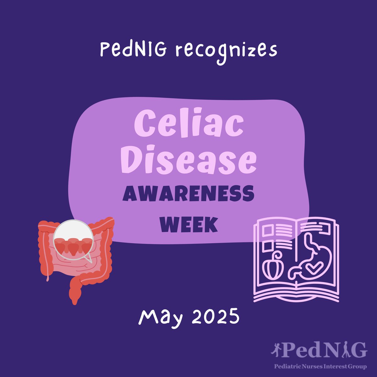 🌟 May is Celiac Disease Awareness Month 🌟

Read the full caption here: instagram.com/p/DJHtB3Ju3Vv/…

#PediatricNurses #PediatricNursing #RNAO #RegisteredNursesOfOntario #PedNIG #CeliacAwareness #CeliacDisease #GlutenFreeKids #CeliacAwarenessMonth