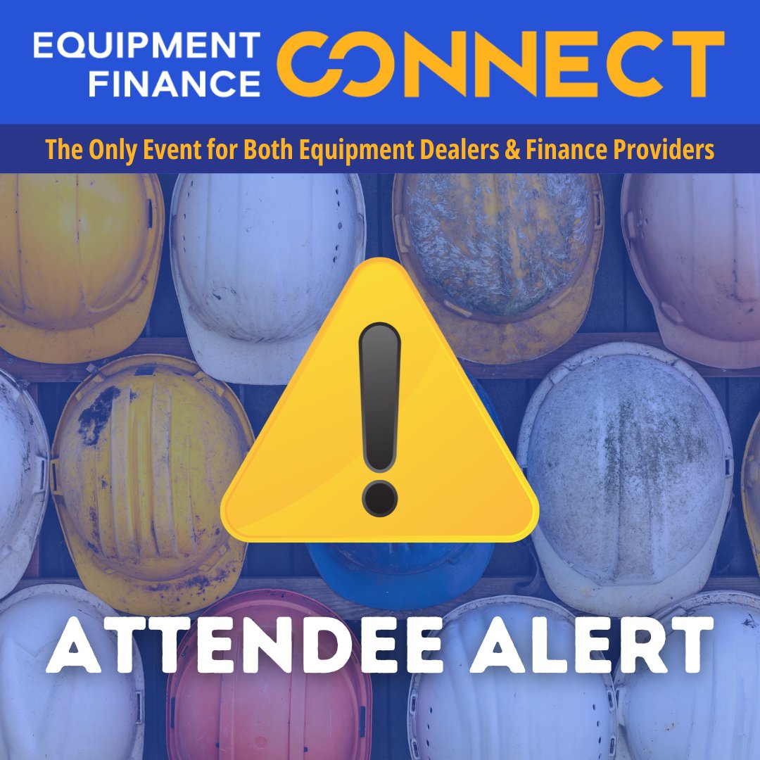 EF_Connect's tweet photo. We’re thrilled to welcome @WeltmanLaw to Equipment Finance Connect 2025 in Nashville. 🚜📈
🔗 View the full attendee list: https://t.co/EJ3mnocjJL
#EFC25 #EquipmentFinanceNews #Nashville #Equipment #Machinery #Agriculture #Construction #Finance #Farming https://t.co/9wjMHFqZds