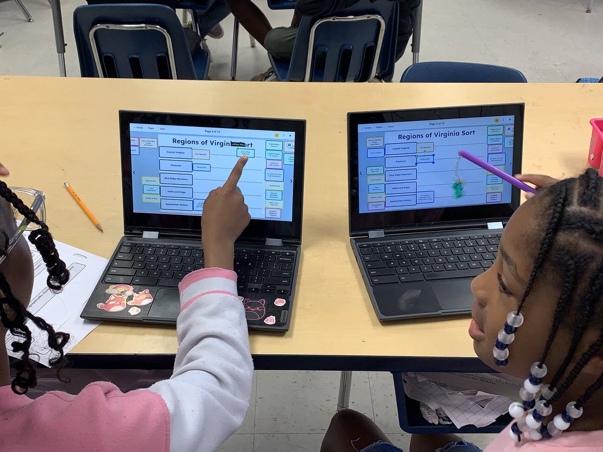 JStetinaTRT's tweet image. VA Geography review today with 4th grade and @BookCreatorApp @Sphero Indi. These students are SOL ready! @jennthomas75 @KarlaJakubowski @hmeducate @PortsVASchools #PPStrt