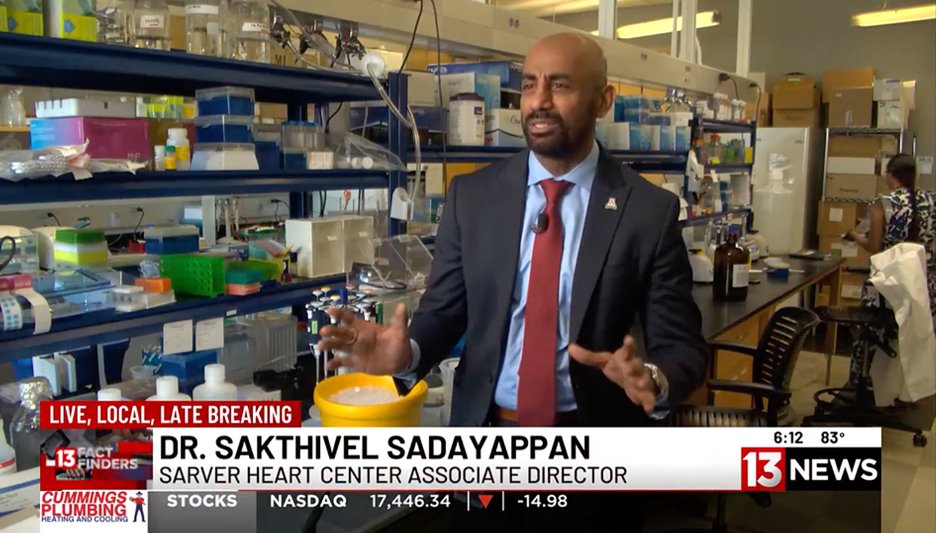 Why is life expectancy dropping in Arizona? SHC Associate Director Dr. Sakthivel Sadayappan shares insights on health disparities, chronic disease, and the need for preventive care in this <a href="/KOLDNews/">KOLDNews</a> segment.
🔗 Watch: bit.ly/3YoYTOs #HeartHealth #SarverHeart #Prevention