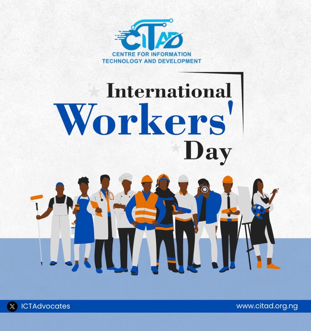 CITAD (@ictadvocates) on Twitter photo We celebrate workers in Nigeria and around the world. Happy Workers Day #WorkersDay #WorkersDay2025 <a href="/CitadRadio/">CITAD Online Radio</a> <a href="/IsahAzare2/">Isah Azare</a> <a href="/KanoChronicle/">Kano Chronicle</a> <a href="/MubarakshehuD/">Mubarak Shehu Dayyab🇳🇬</a> <a href="/SalisuSadisu/">Sadisu salisu</a> <a href="/teemerh_beekay/">tee🧚♀️</a> <a href="/Zainab_SUM/">Zainab Usman Salihu</a> <a href="/SalakoYesmin/">Yesmin Salako</a> <a href="/kamalkano/">kamal garba</a> <a href="/_Yusuf_Babagana/">Babagana</a> <a href="/Adam_A_Thinker/">Adam Ismail Ahmad 📚🖋</a> <a href="/BalaAbdullahiGa/">Abu Abidatu</a> We celebrate workers in Nigeria and around the world. Happy Workers Day #WorkersDay #WorkersDay2025 <a href="/CitadRadio/">CITAD Online Radio</a> <a href="/IsahAzare2/">Isah Azare</a> <a href="/KanoChronicle/">Kano Chronicle</a> <a href="/MubarakshehuD/">Mubarak Shehu Dayyab🇳🇬</a> <a href="/SalisuSadisu/">Sadisu salisu</a> <a href="/teemerh_beekay/">tee🧚♀️</a> <a href="/Zainab_SUM/">Zainab Usman Salihu</a> <a href="/SalakoYesmin/">Yesmin Salako</a> <a href="/kamalkano/">kamal garba</a> <a href="/_Yusuf_Babagana/">Babagana</a> <a href="/Adam_A_Thinker/">Adam Ismail Ahmad 📚🖋</a> <a href="/BalaAbdullahiGa/">Abu Abidatu</a>