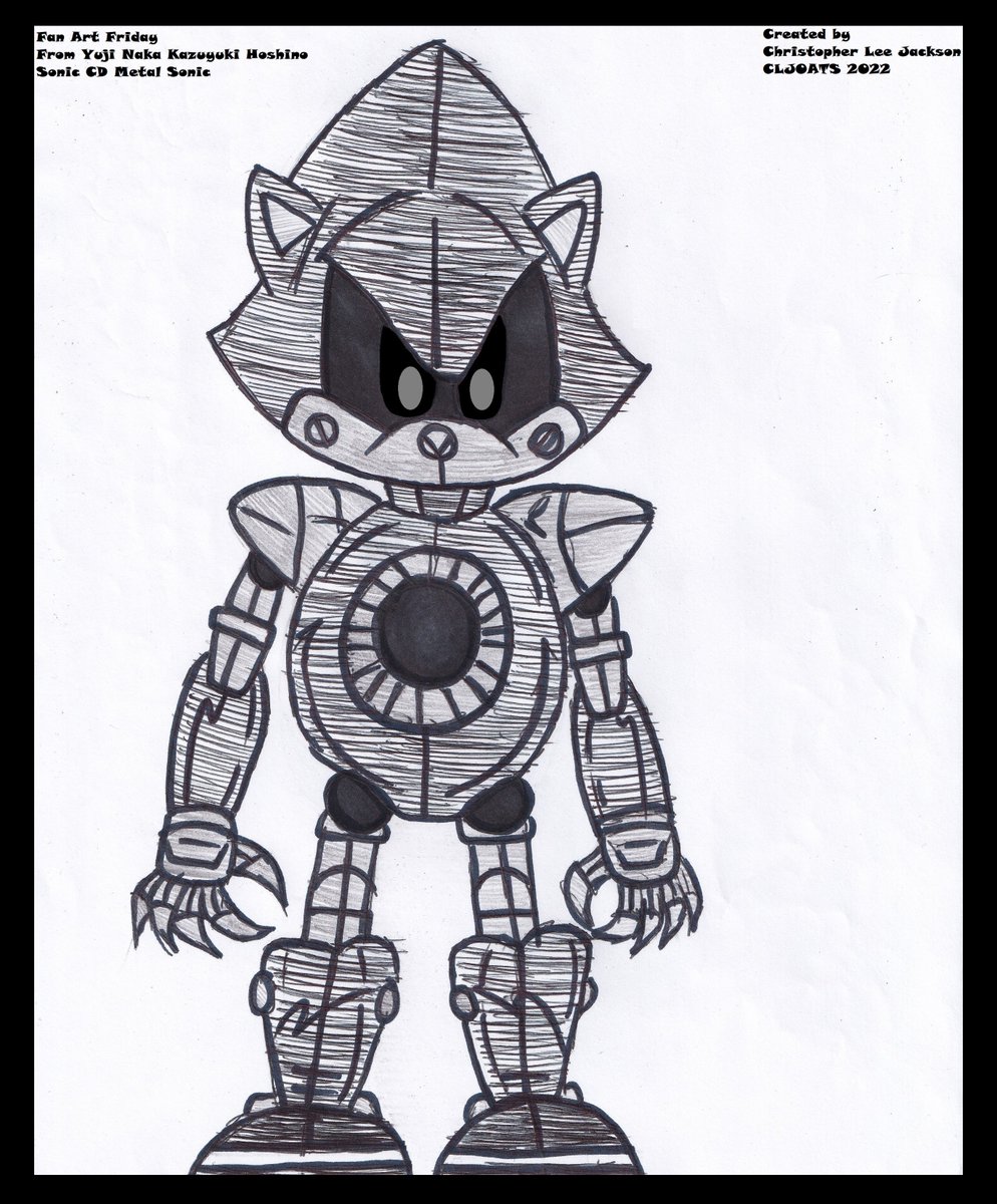 CLJOATS's tweet photo. Fanart Re-Cap Day 4: "SEGA's Golden Sonic."

#fanart #basedoff #sega #videogames #cartoon #comics #sonicthehedgehog #metalsonic
#drrobotnik #nightsintodreams #paramount #movies https://t.co/FBLLwFxriR