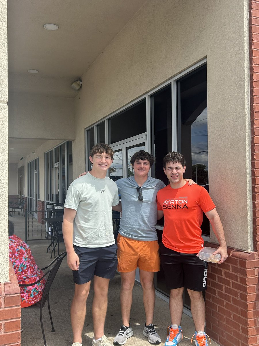 USJ Bruins Soccer (@usjbruinsoccer) on Twitter photo Great lunch with these 3 special senior student-athletes. They’ve given so much to our program and they will give it all tonight. Let’s Go Bruins!
<a href="/nicholasdonelli/">Nicholas Donelli</a> <a href="/CooperSikes37/">Cooper Sikes</a> <a href="/benmelton07/">Ben Melton</a> Great lunch with these 3 special senior student-athletes. They’ve given so much to our program and they will give it all tonight. Let’s Go Bruins!
<a href="/nicholasdonelli/">Nicholas Donelli</a> <a href="/CooperSikes37/">Cooper Sikes</a> <a href="/benmelton07/">Ben Melton</a>