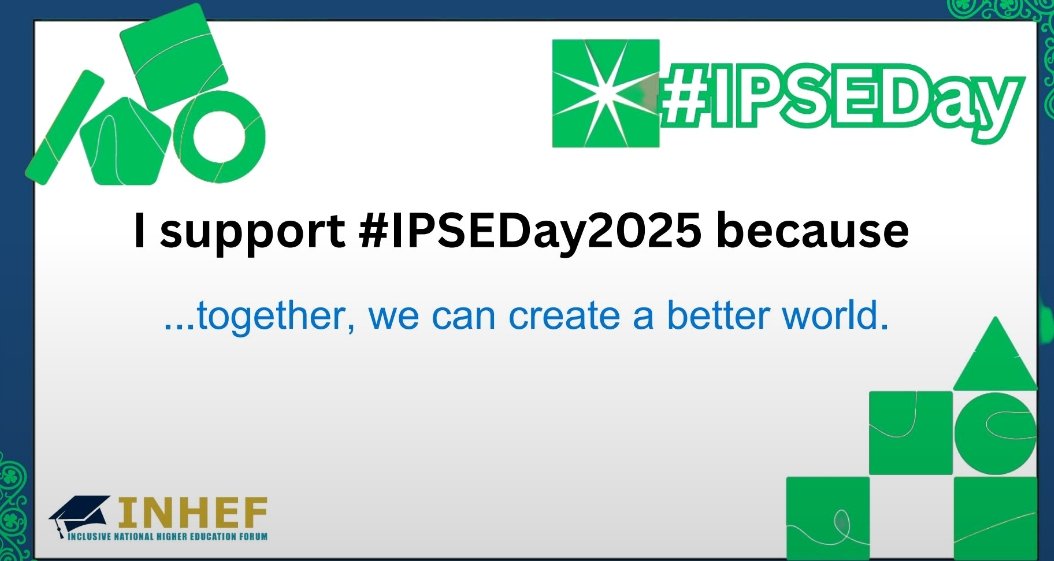 INHEForum's tweet image. TU Dublin's Pathways Together Programme (Certificate in Independent Living Skills) supporting #IPSEDay2025 @thinkcollegeICI @hea_irl