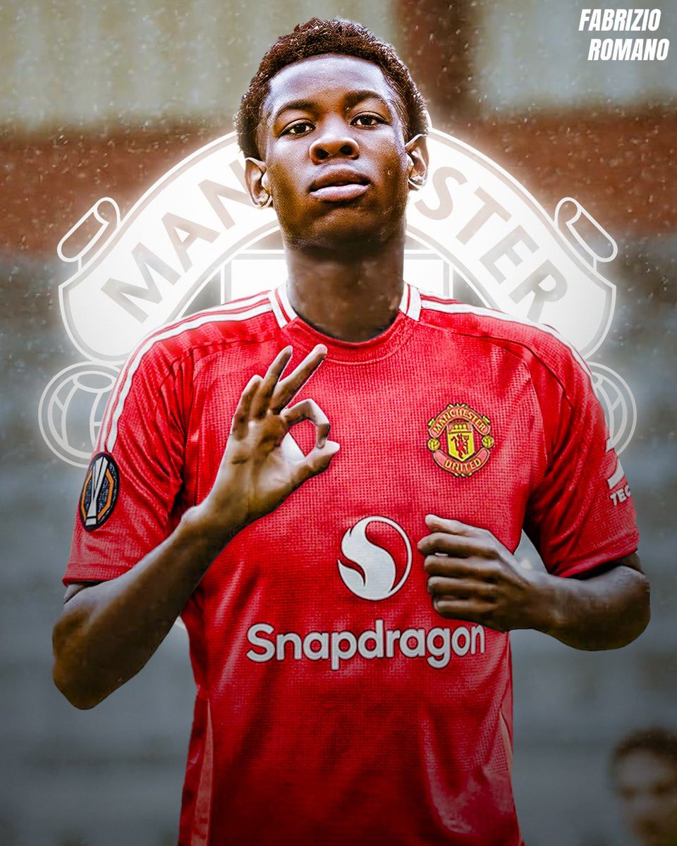 FabrizioRomano's tweet image. 🚨 Manchester United have agreed deal to sign talented 18 year old striker Enzo Kana Biyik from Le Havre, as planned.
Kana Biyik, set to sign documents soon then deal will be announced as one more signing for the future.
Contract until 2030 plus option, as @cmoffiziell reports.