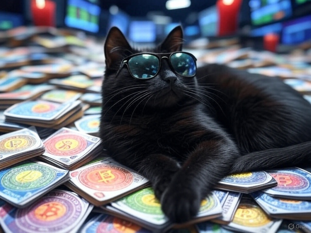 catsalpha90's tweet photo. "When $AlphaCats takes a nap and the market dips, but you know it’s just getting ready to pounce.
🐱💤💸
 Don’t wake the alpha.

#Alphacats #Memecoin #pumpfun https://t.co/KOt0yakfpa