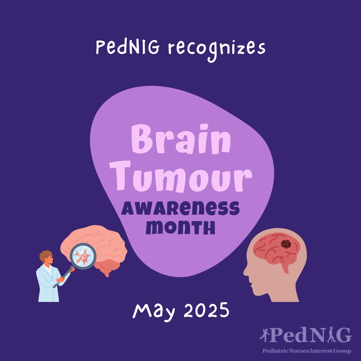 🌟 May is Brain Tumour Awareness Month 🌟 

Read the full caption here: instagram.com/p/DJHuDazu9PW/…

#PediatricNurses #PediatricNursing #RNAO #RegisteredNursesOfOntario #PedNIG #BrainTumorAwarenessMonth #ChildhoodCancer #PediatricBrainTumor #PediatricOncology