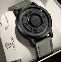 Ramzan289148's tweet image. FOXBOX Men’s Magnetic Bead Watch – Stylish &amp;amp; Unique!
i.  Rotating magnetic beads | Roman numerals | Green PU leather strap
For details, visit link in profile/bio &amp;amp; check out Rare Products Alert!

#MensFashion #UniqueWatch #HalloweenGift #TrendyAccessories #RareFinds