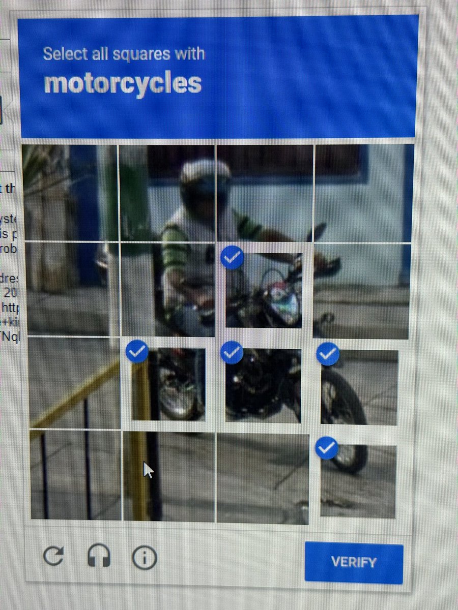I never know if I’m supposed to include the human rider when they tell me to select motorcycle or bicycle.