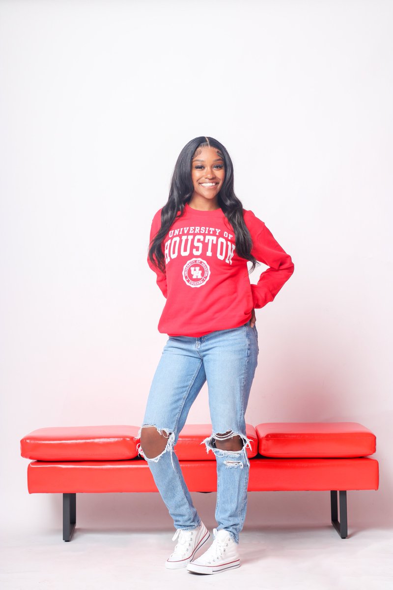 Ms_LoFree's tweet image. 🗣️Its OFFICIAL! @niyaadereon going to University of Houston‼️#Proudmom #GoCoogs #DecisionDay #itsofficial🤘🏾🤍❤️