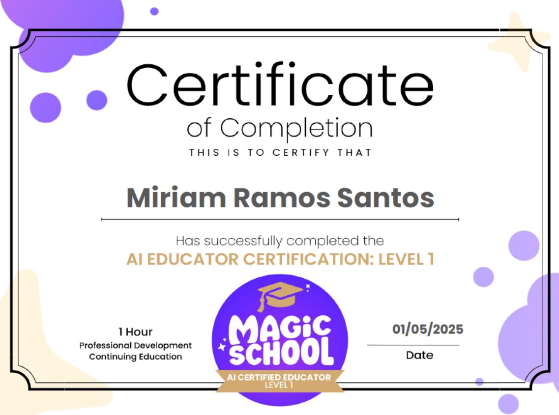 Explorando las herramientas descubiertas en el curso de IA de <a href="/educaINTEF/">Educación INTEF</a> con <a href="/raulillodiego/">Raúl Diego 🚀</a>  #IAforeducation <a href="/magicschoolai/">MagicSchool AI 💜 🪄✨</a>