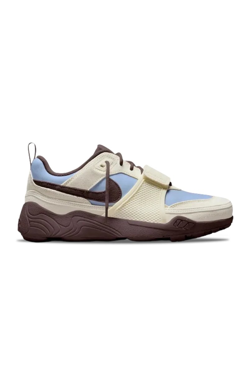 RELEASE DATE: Travis Scott x Nike Zoom Field Jaxx "Leche Blue" 🥶

🗓️ May 16th