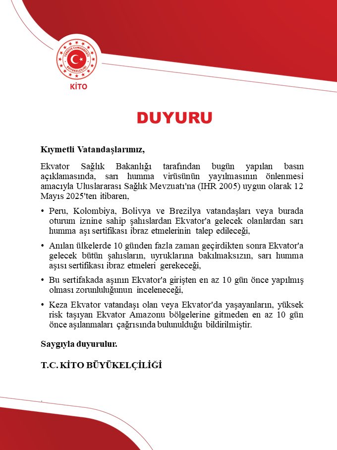 📍Vatandaşlarımızın dikkatine 📢