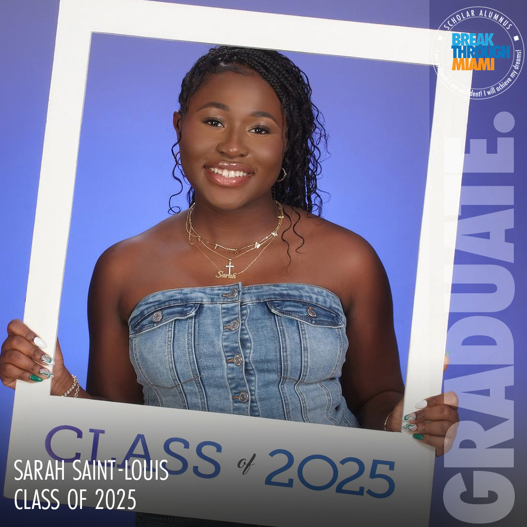 Breakthrough Miami (@breakthroughmia) on Twitter photo Congratulations to Breakthrough Miami Scholar, Sarah Saint-Louis! π
Sarah will soon be attending <a href="/FIU/">FIU</a> where she will major in Computer Science and pursue her dream to make a lasting impact in the tech world.
#CollegeSigningDay <a href="/BetterMakeRoom/">Better Make Room π</a> <a href="/ReachHigher/">Reach Higher</a> Congratulations to Breakthrough Miami Scholar, Sarah Saint-Louis! π
Sarah will soon be attending <a href="/FIU/">FIU</a> where she will major in Computer Science and pursue her dream to make a lasting impact in the tech world.
#CollegeSigningDay <a href="/BetterMakeRoom/">Better Make Room π</a> <a href="/ReachHigher/">Reach Higher</a>